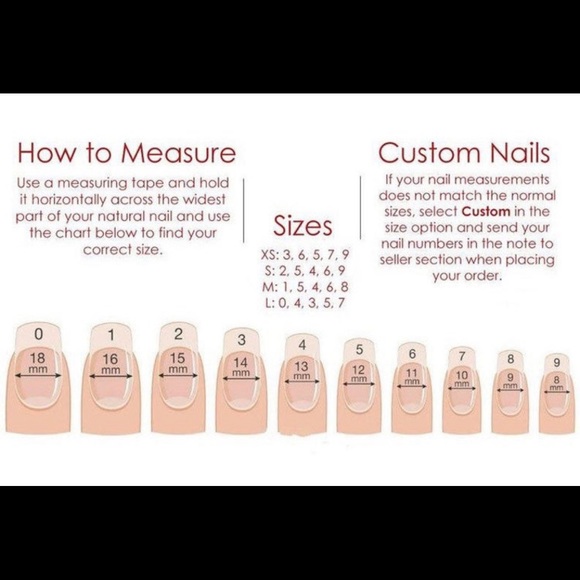 Makeup Press On Nails Poshmark